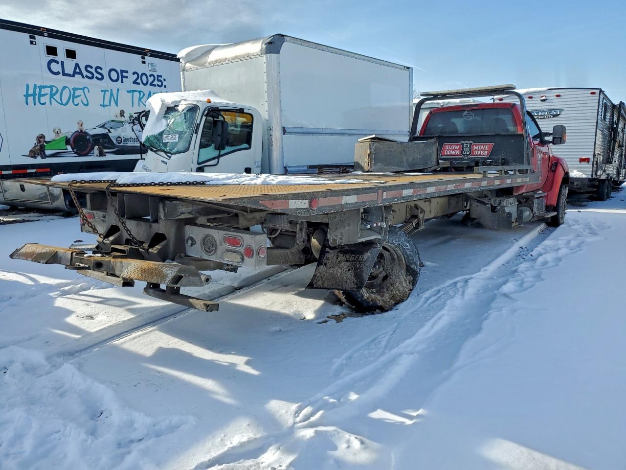 2013 Ford F650 Super Duty Rollback Truck - Image 4