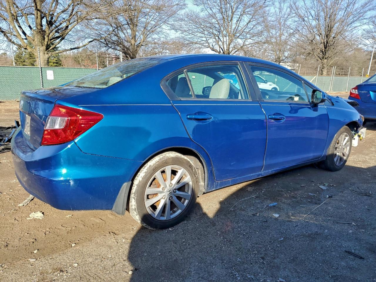 2012 Honda Civic Ex - Фото 3
