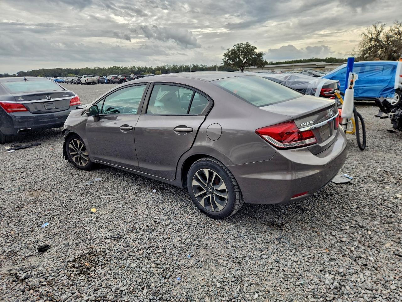 2013 Honda Civic Ex - Фото 2