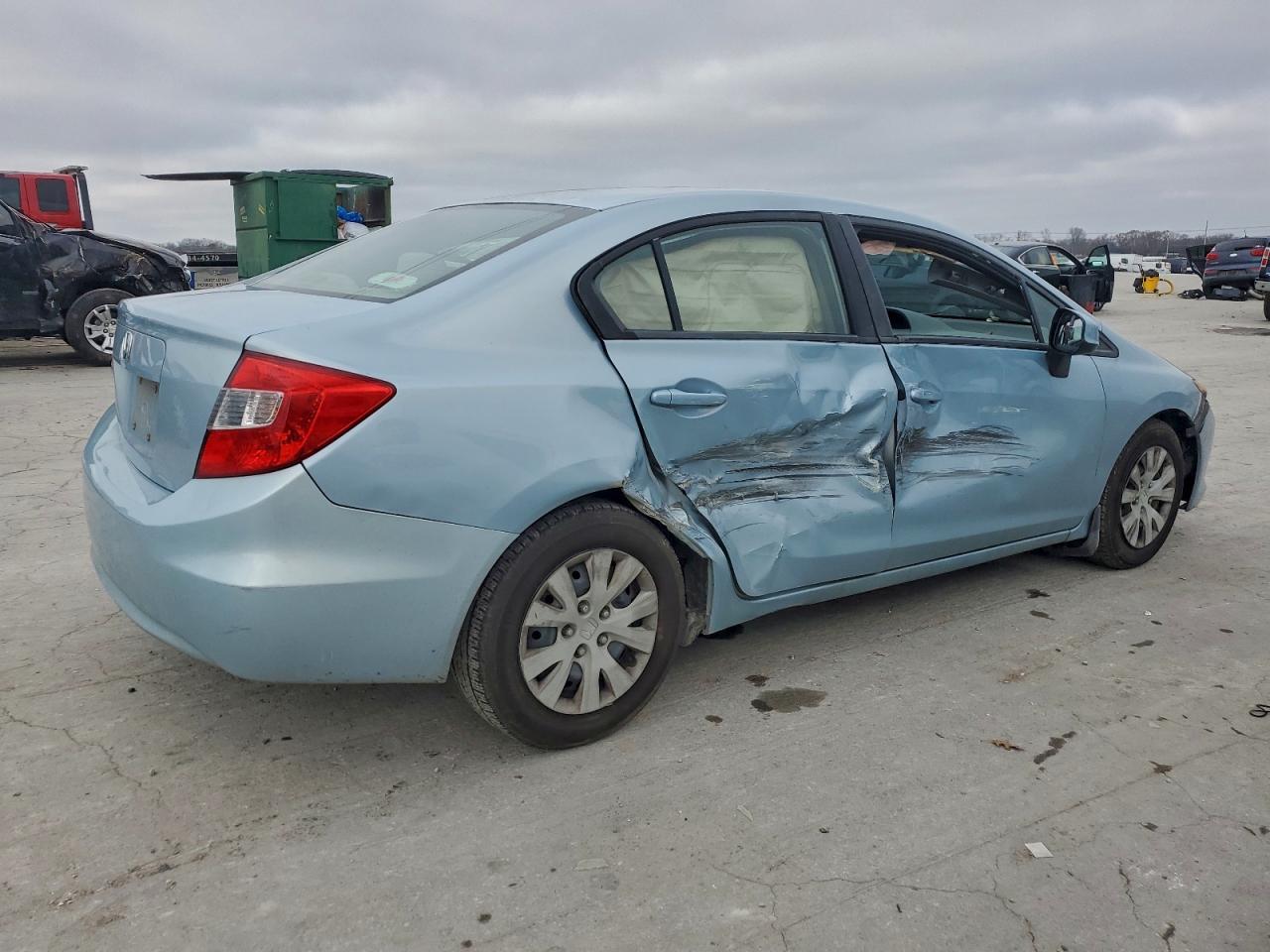 2012 Honda Civic Lx - Фото 3