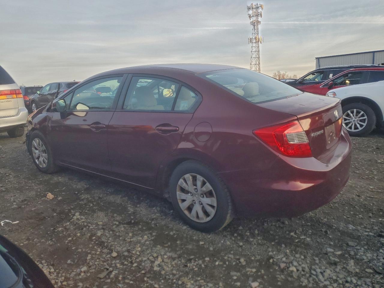 2012 Honda Civic Lx - Фото 2