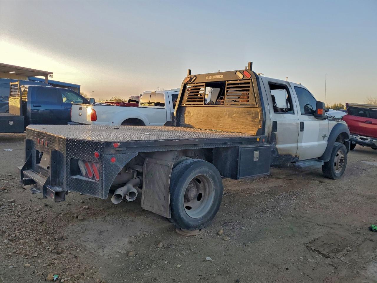 2015 Ford F550 Super Duty Flatbed Truck - Image 3