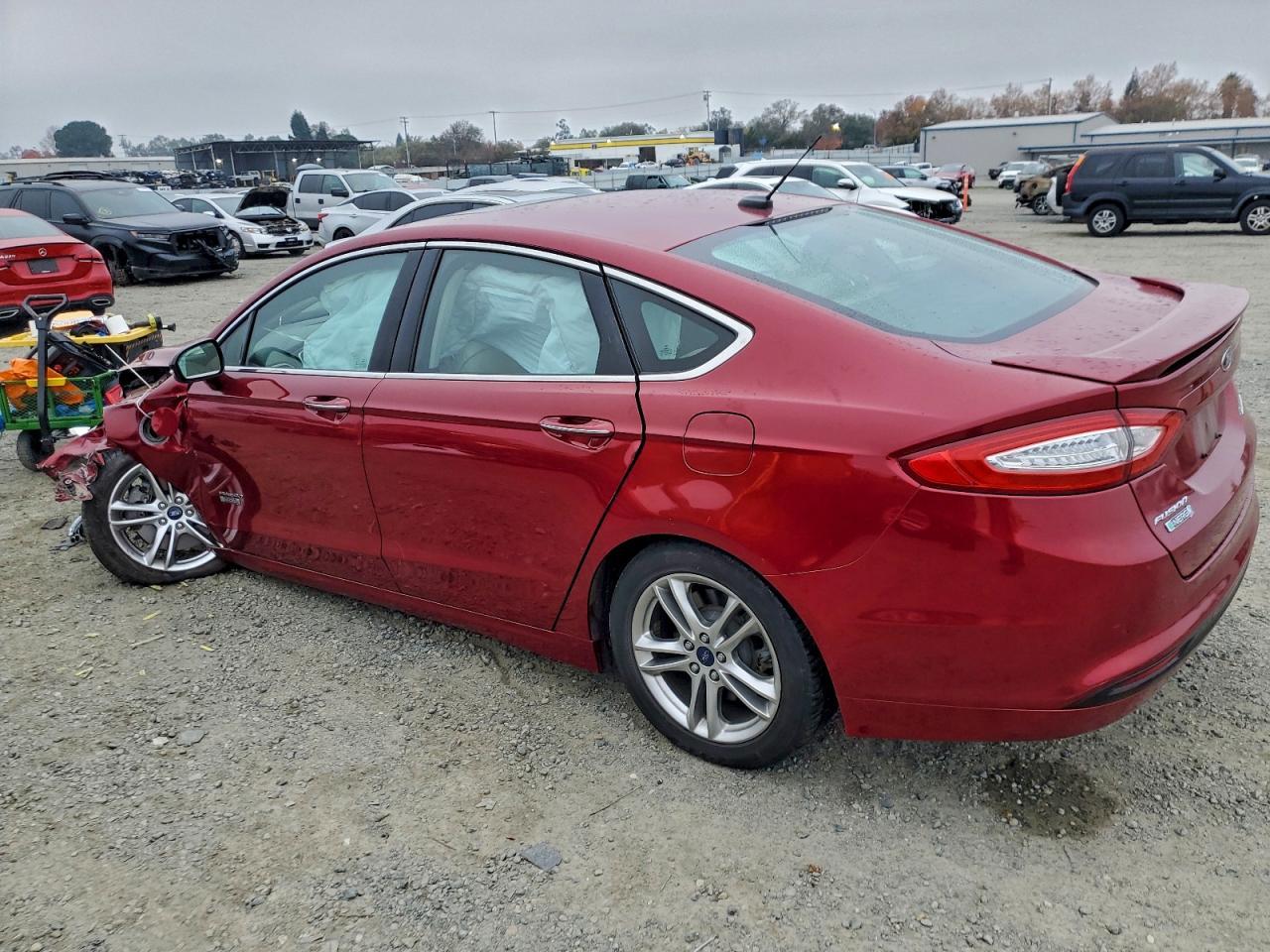 2015 Ford Fusion Titanium Phev - Фото 2