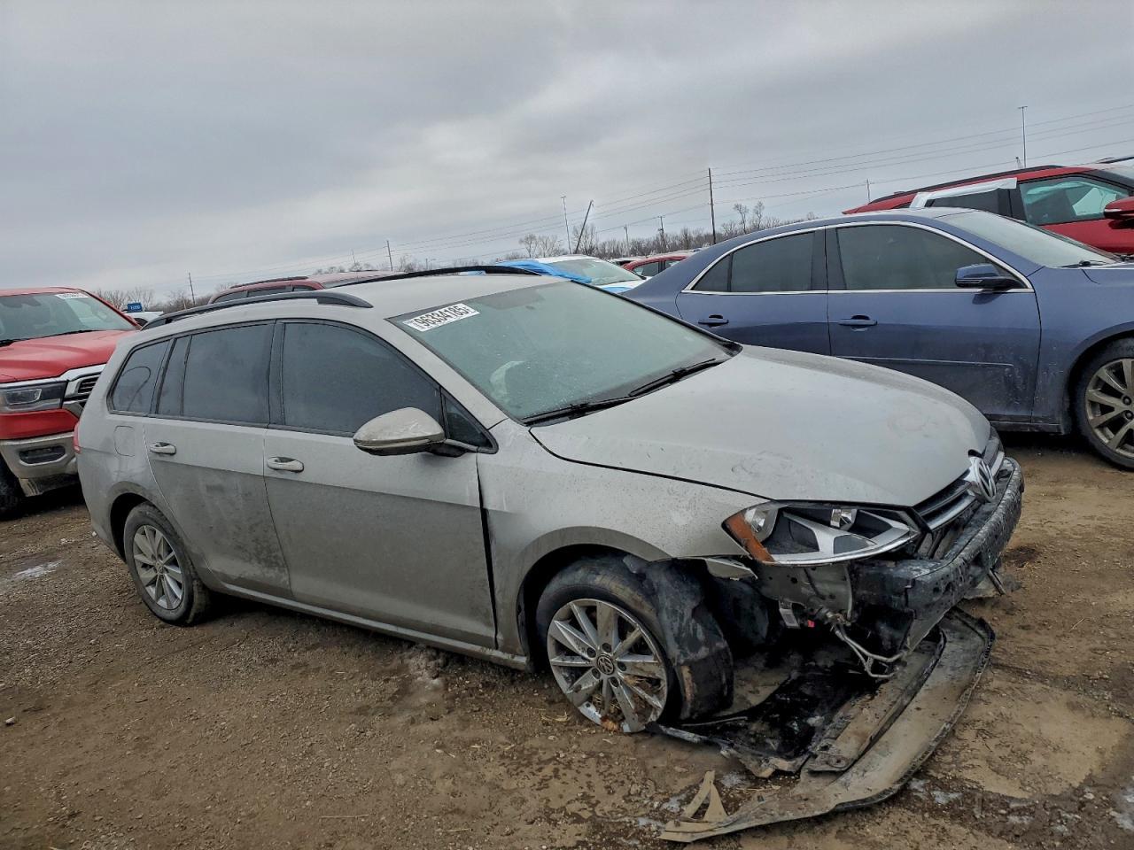 2017 Volkswagen Golf Sportwagen S - Фото 4