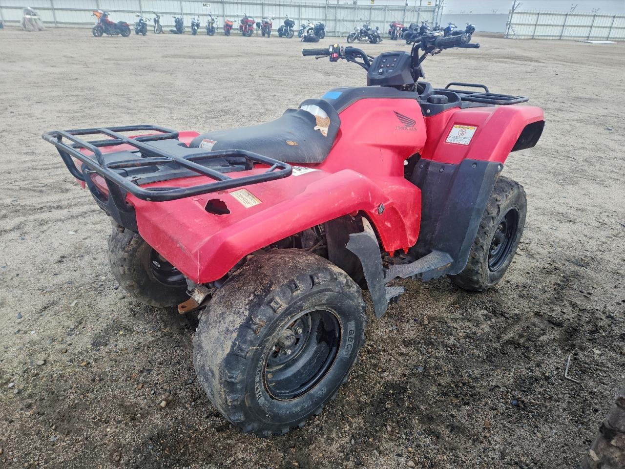 2014 Honda Fourtrax Rancher Atv - Image 4