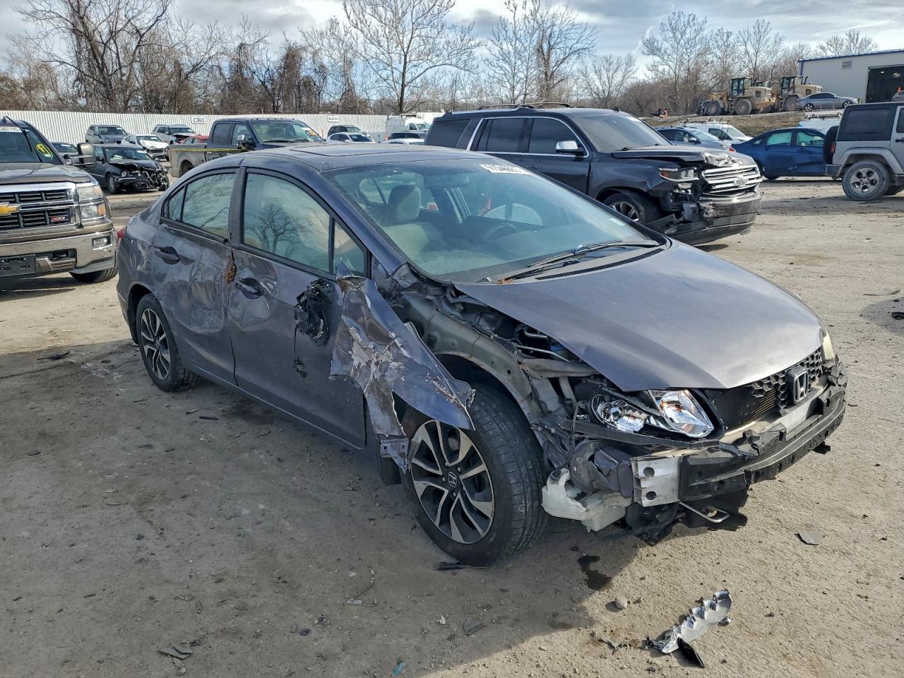 2015 Honda Civic Ex - Фото 4