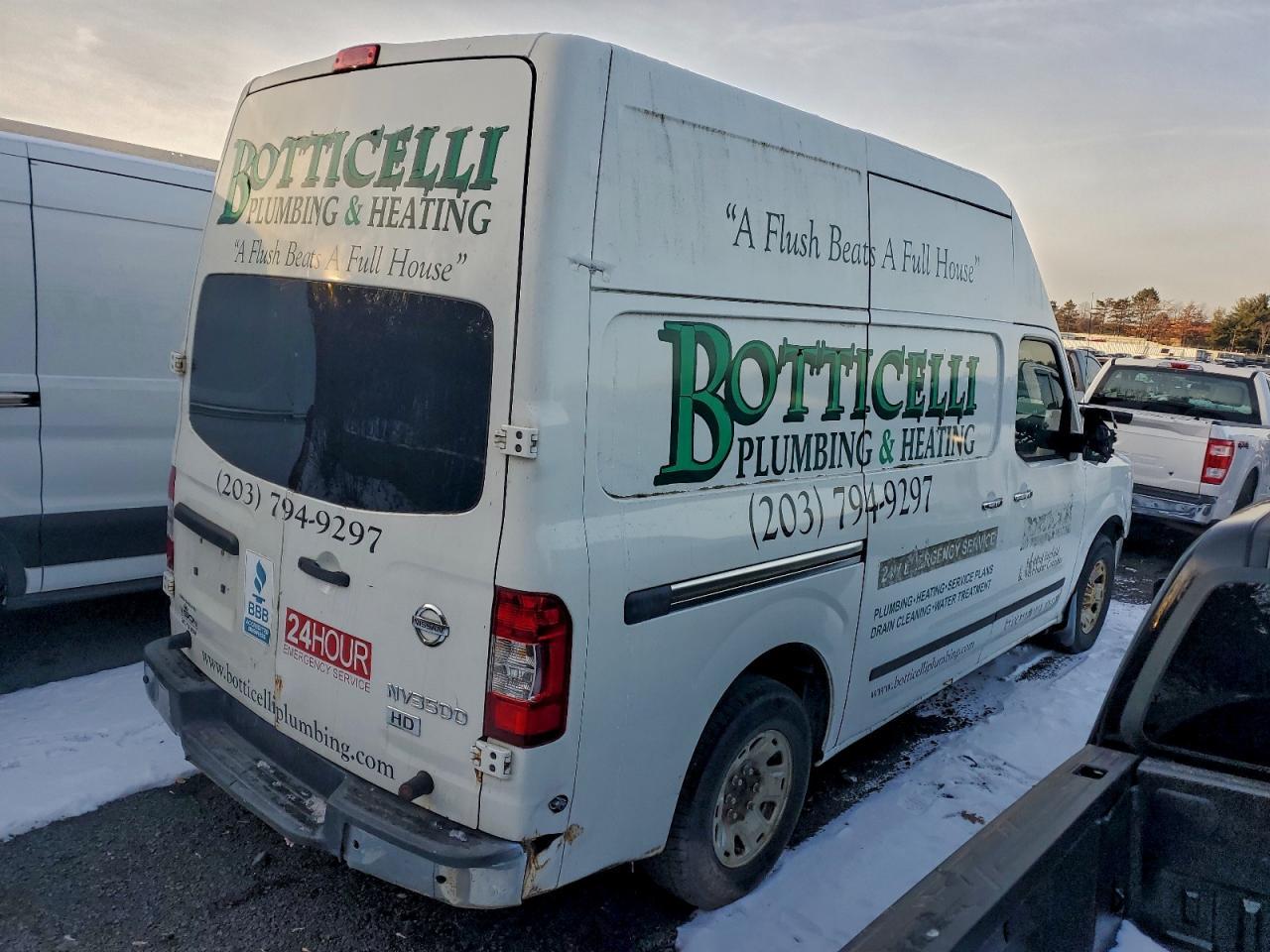 2012 Nissan Nv 2500 Delivery Van - Фото 3