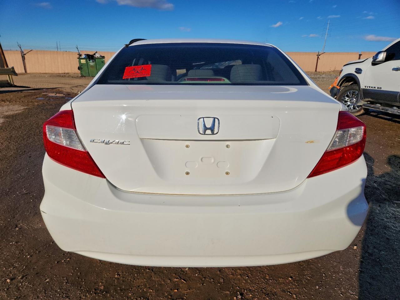 2012 Honda Civic Lx - Фото 6