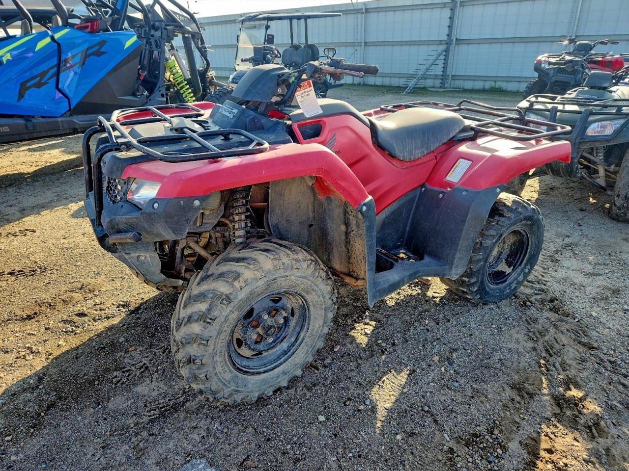 2016 Honda Fourtrax Rancher Atv - Фото 2
