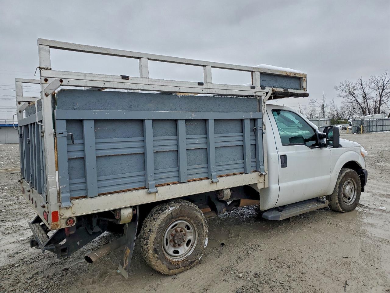 2013 Ford F250 Dump Flatbed Truck - Image 3