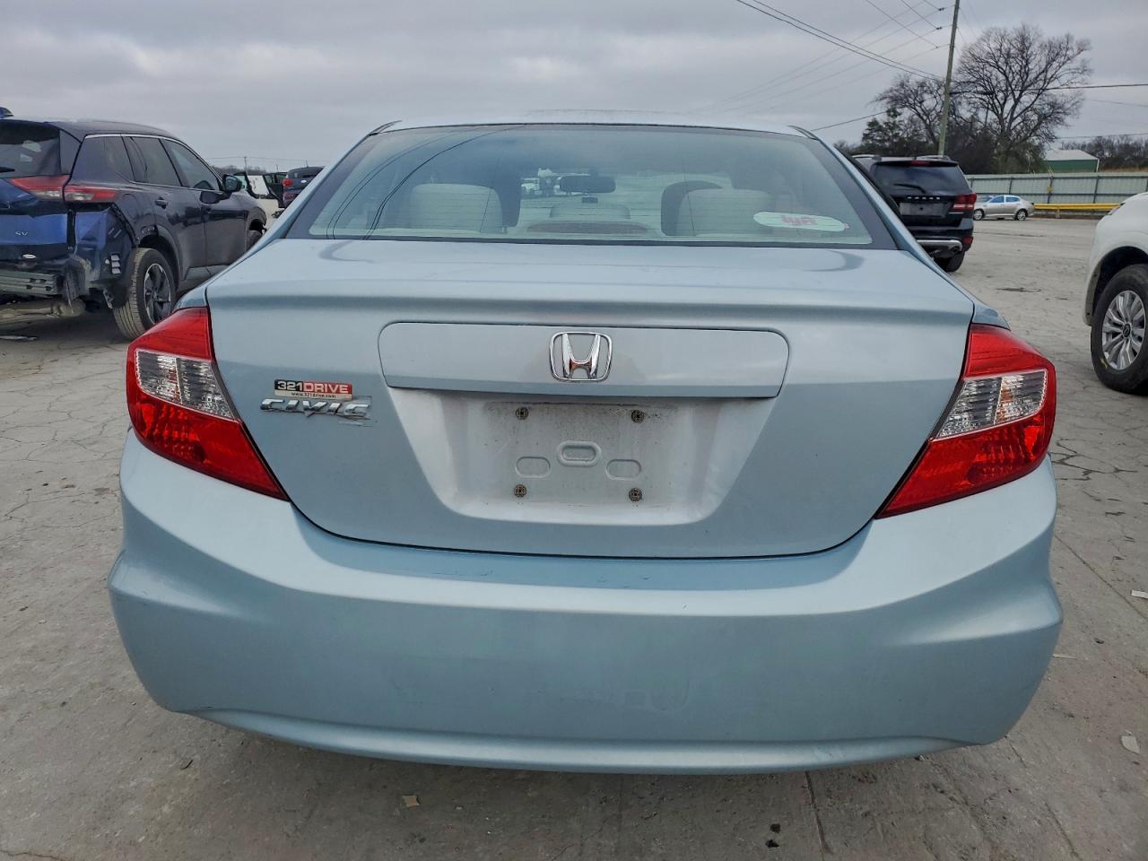 2012 Honda Civic Lx - Фото 6