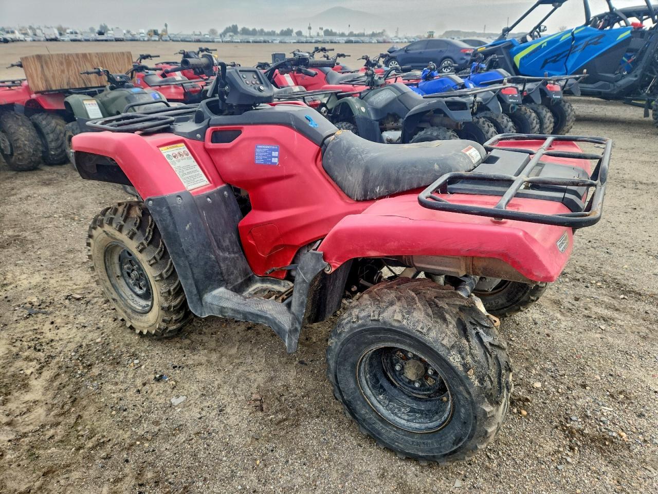 2017 Honda Fourtrax Rancher Atv - Фото 3