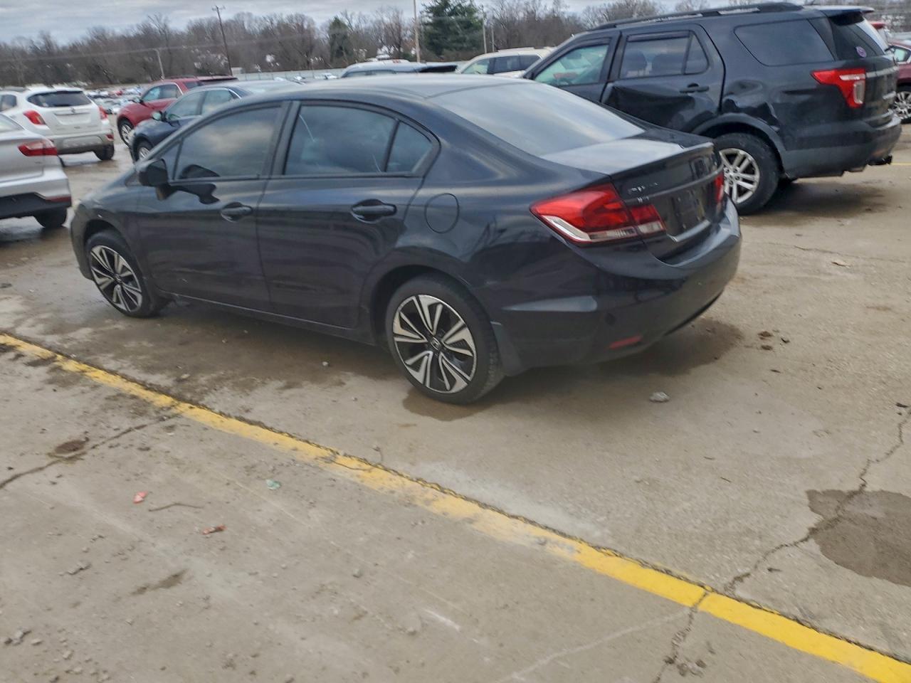 2015 Honda Civic Exl - Фото 2